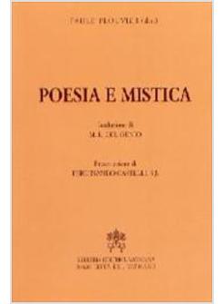 POESIA E MISTICA