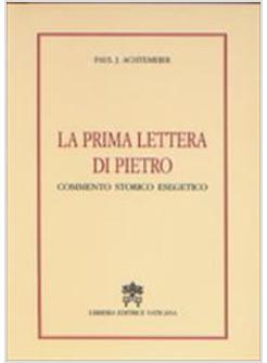 PRIMA LETTERA DI PIETRO