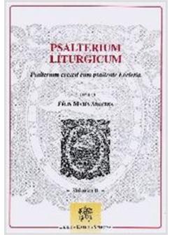 PSALTERIUM LITURGICUM VOL 2