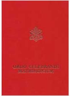 ORDO CELEBRANDI MATRIMONIUM