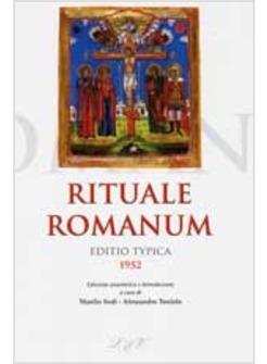 RITUALE ROMANUM EDITIO TYPICA 1952