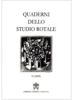 QUADERNI DELLO STUDIO ROTALE 19