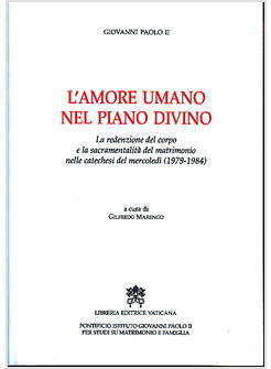 L'AMORE UMANO NEL PIANO DIVINO