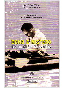 DONO E MISTERO DIARIO DI UN SACERDOTE 