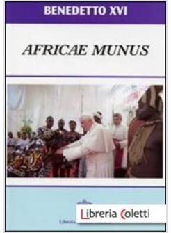 AFRICAE MUNUS. EXHORTACIA?NM APOSTA?LICA POSTSINODAL