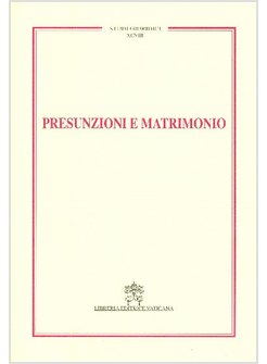 PRESUNZIONE E MATRIMONIO