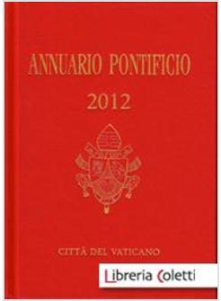 ANNUARIO PONTIFICIO 2012