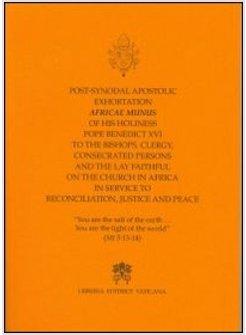 POST SYNODAL APOSTOLIC EXHORTATION AFRICAE MUNUS... ON THE CHURCH IN AFRICA IN