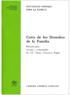 CARTA DE LOS DERECHOS DE LA FAMILIA