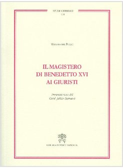 IL MAGISTERO DI BENEDETTO XVI AI GIURISTI