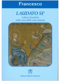 LAUDATO SI'. LETTERA ENCICLICA SULLA CURA DELLA CASA COMUNE CARTONATO