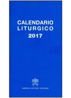 CALENDARIO LITURGICO 2017