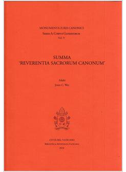 SUMMA «REVERENTIA SACRORUM CANONUM»
