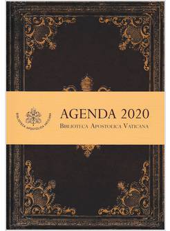 AGENDA GRANDE BIBLIOTECA APOSTOLICA VATICANA 2020