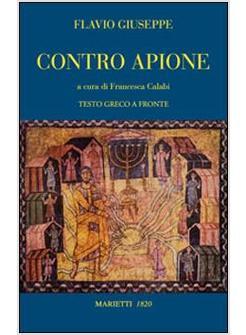 CONTRO APIONE TESTO GRECO A FRONTE
