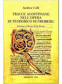 TRACCE AGOSTINIANE NELL'OPERA DI TEODORICO DI FREIBERG