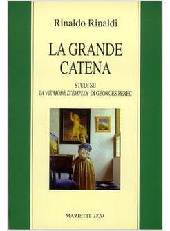 GRANDE CATENA STUDI SU GEORGES PEREC VIE MODE D'EMPLOI