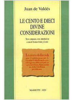 CENTO E DIECI DIVINE CONSIDERAZIONI