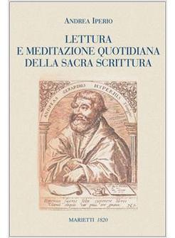 LETTURA E MEDITAZIONE QUOTIDIANA DELLA SACRA SCRITTURA