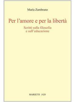 PER L'AMORE E PER LA LIBERTA'