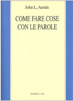 COME FARE COSE CON LE PAROLE