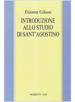 INTRODUZIONE ALLO STUDIO DI SANT'AGOSTINO