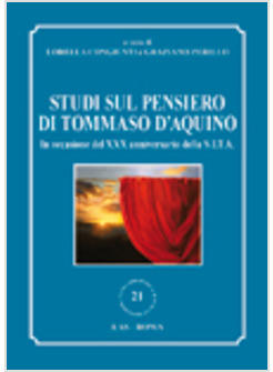 STUDI SUL PENSIERO DI TOMMASO D'AQUINO