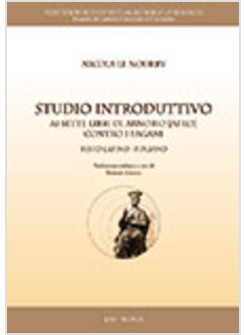 STUDIO INTRODUTTIVO AI SETTE LIBRI DI ARNOBIO (AFRO) CONTRO I PAGANI