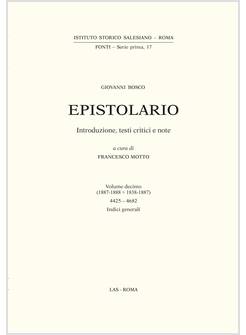 EPISTOLARIO VOL. 10: 1887-1888 E 1838-1887