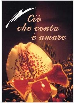 CIO' CHE CONTA E' AMARE