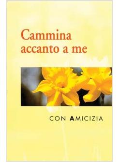 CON AMICIZIA CAMMINA ACCANTO A ME