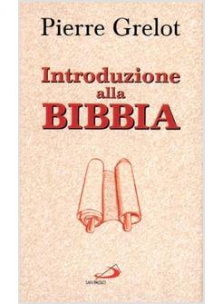 INTRODUZIONE ALLA BIBBIA