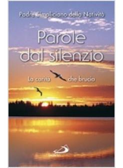 PAROLE DAL SILENZIO LA CARIT CHE BRUCIA