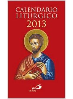 CALENDARIO LITURGICO 2013