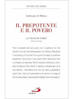 IL PREPOTENTE E IL POVERO. LA VIGNA DI NABOT