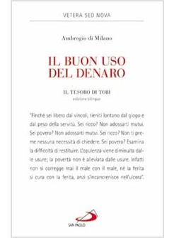IL BUON USO DEL DENARO. IL TESORO DI TOBI