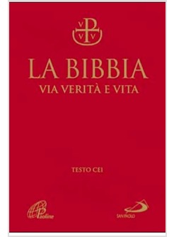 LA BIBBIA VIA VERITA' VITA NUOVA EDIZIONE TASCABILE LUSSO