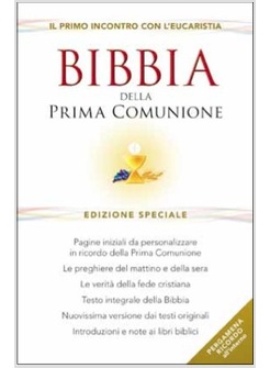 LA BIBBIA DELLA PRIMA COMUNIONE