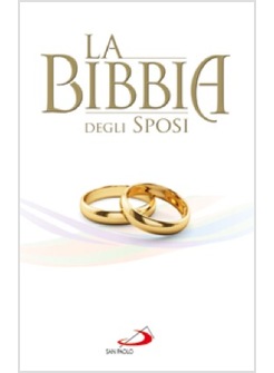 LA BIBBIA DEGLI SPOSI CON SCATOLA E PERGAMENA RICORDO ALL'INTERNO