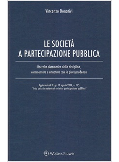 LA SOCIETA' A PARTECIPAZIONE PUBBLICA