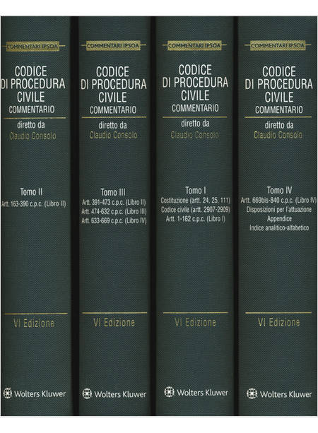 CODICE DI PROCEDURA CIVILE COMMENTARIO. CON E-BOOK
