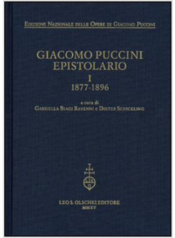 GIACOMO PUCCINI. EPISTOLARIO  1
