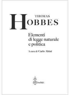 ELEMENTI DI LEGGE NATURALE E POLITICA