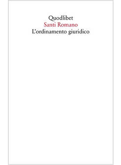 L' ORDINAMENTO GIURIDICO