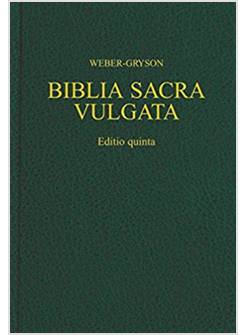 BIBLIA SACRA VULGATA