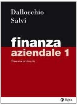 FINANZA AZIENDALE 1 FINANZA ORDINARIA
