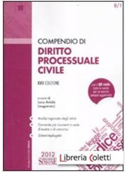 COMPENDIO DI DIRITTO PROCESSUALE CIVILE
