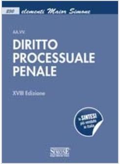 DIRITTO PROCESSUALE PENALE
