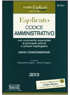 CODICE AMMINISTRATIVO 2013  ESPLICATO MINOR