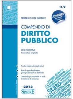 COMPENDIO DI DIRITTO PUBBLICO